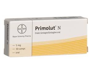 Primolut N 5 mg (Norethisterone) (Buy 10 packs get 1 pack free)
