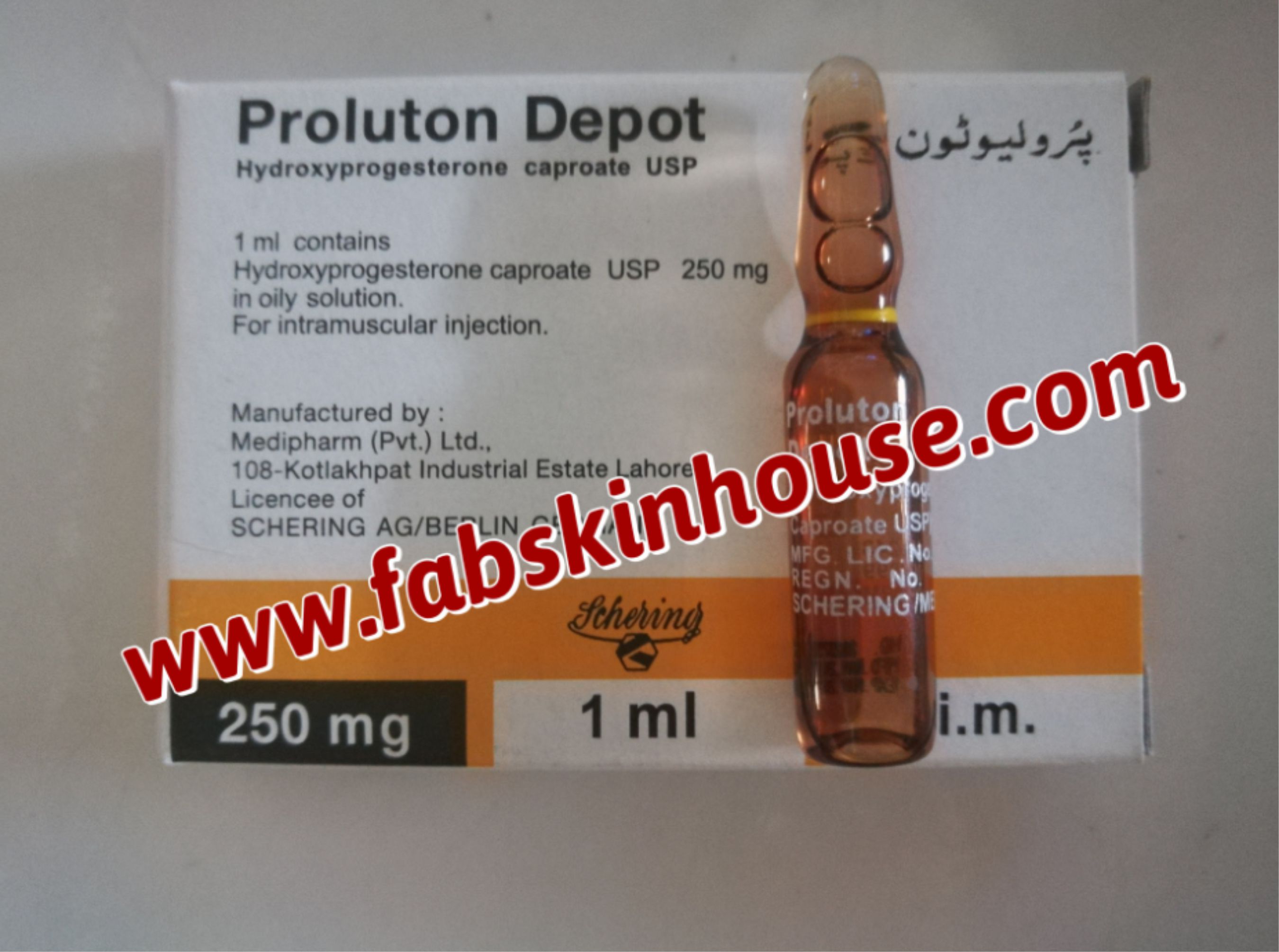 Proluton 250 mg (India) ( Buy 10 boxes get 1 box free.